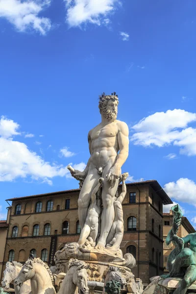 Sculptures in Piazza Della Signoria — Stock Photo, Image