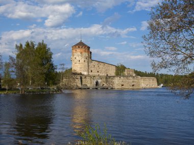 Finlandiya Savonlinna şehir kalede