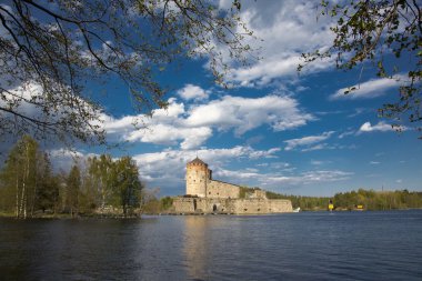 Finlandiya Savonlinna şehir kalede