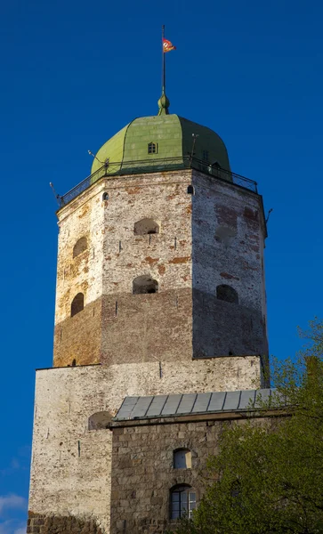 Forteresse dans la ville de Vyborg en Russie — Photo