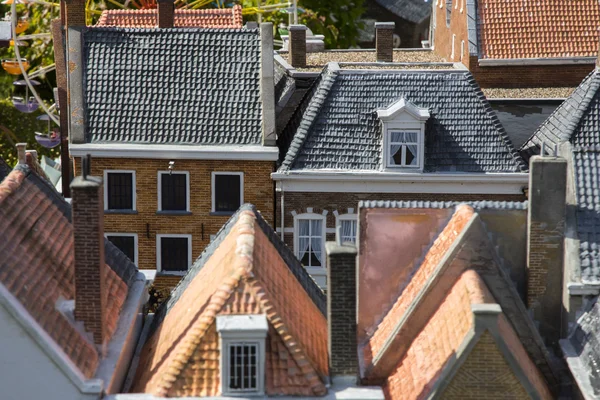 Architecture et Maison de Hollande avec vue aérienne — Photo