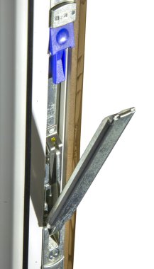 Windows ve çerçeveler ile cam ve bağlantı parçaları