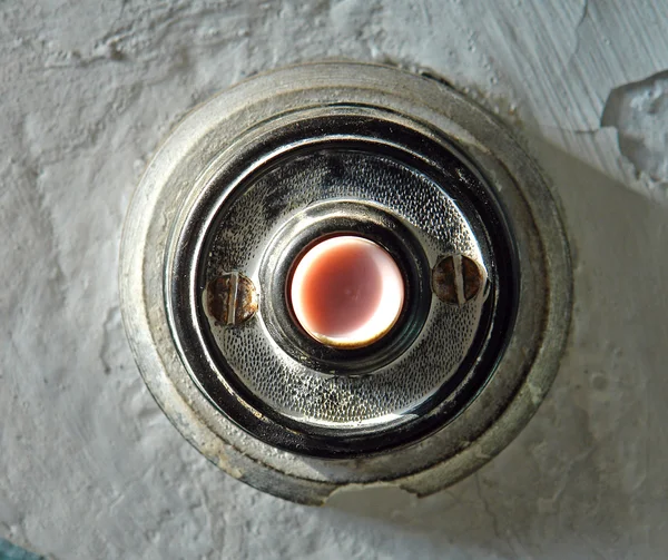 Bell button on the wall — Stock Photo, Image