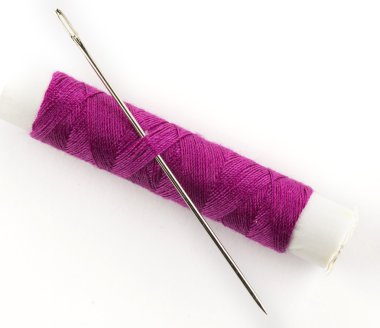 dikiş ve iğne renkli konu