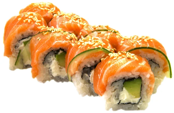 Sushi de comida nacional japonês — Fotografia de Stock