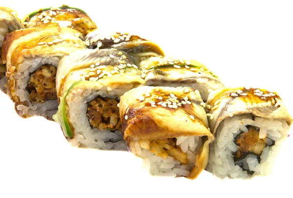 Japanska nationella mat sushi — Stockfoto