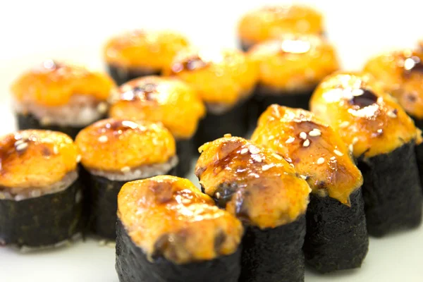 Japanska nationella mat sushi — Stockfoto