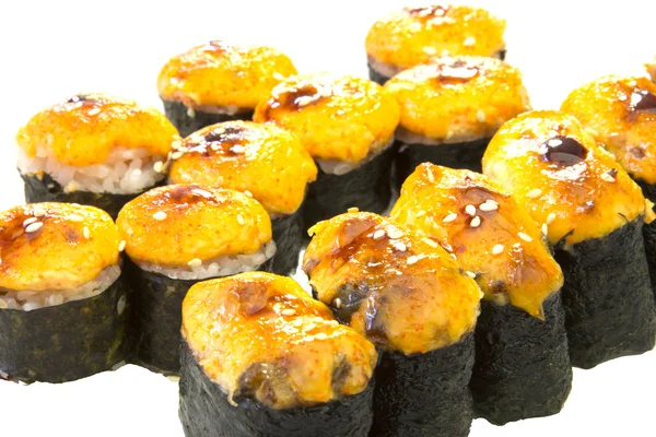 Japanska nationella mat sushi — Stockfoto