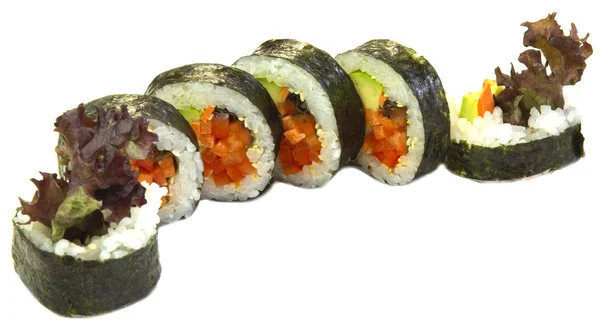 Japanska nationella mat sushi — Stockfoto