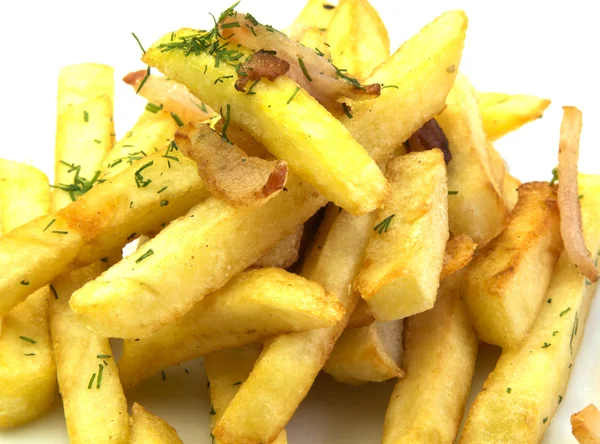 Жареный картофель с корочкой — стоковое фото