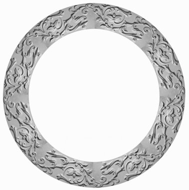 Beyaz Alçı Dekorasyon öğesi yapılan