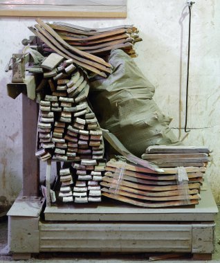 ahşap Fıçıların içinde Fabrika imalatı