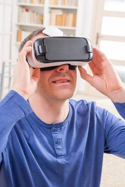 Headset voor virtual reality — Stockfoto