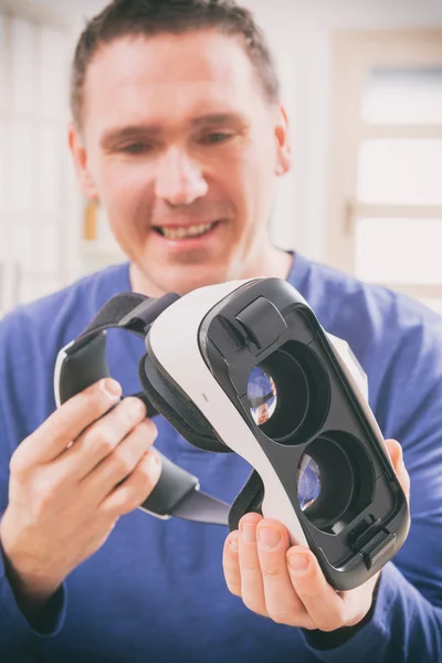 Headset voor virtual reality — Stockfoto