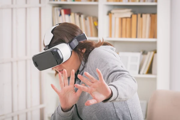 Auriculares de realidad virtual — Foto de Stock