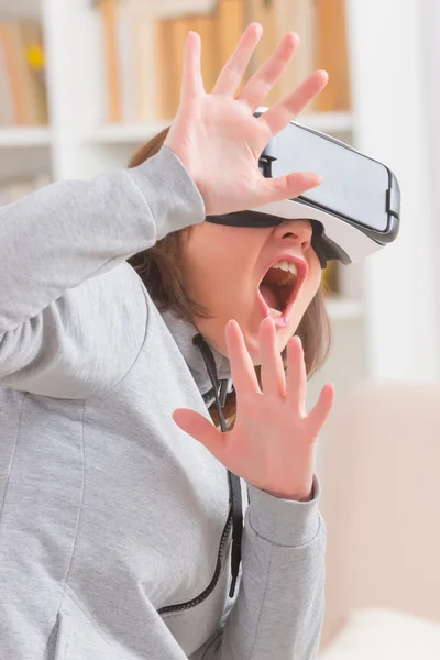 Fone de ouvido de realidade virtual — Fotografia de Stock