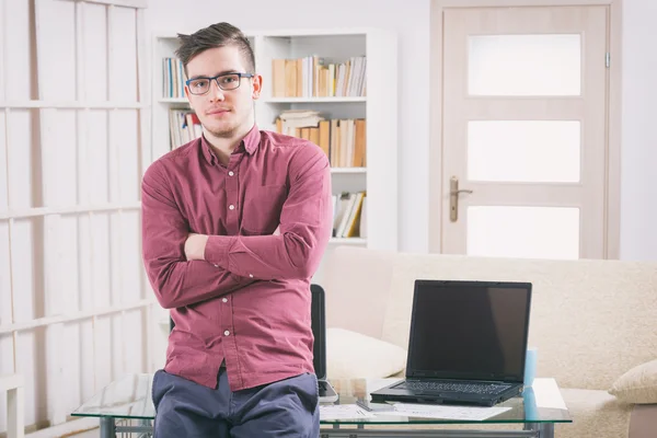 Designer or programmer at work — Stock Photo, Image