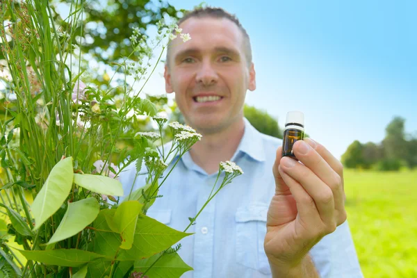 Herbalist Homeopath — Stock Photo, Image