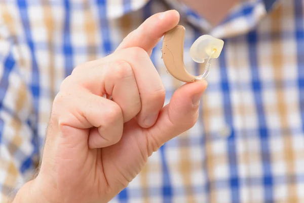 Hombre mostrando sordomudos — Foto de Stock