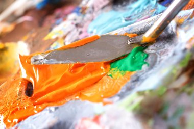 Aristic boya ve macun bıçak