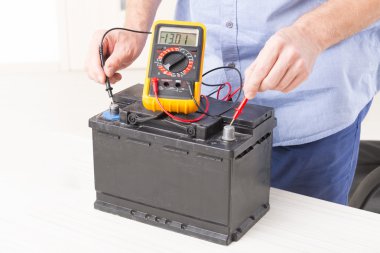 Checking car battery