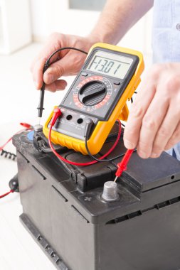 Checking car battery