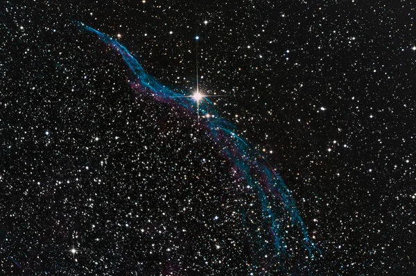 NGC 6960 westerse Veil nevel — Stockfoto