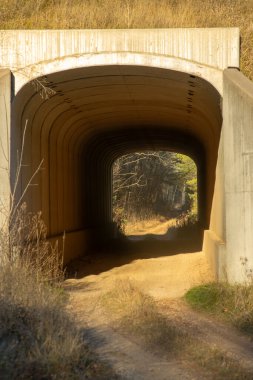 Michigan 'da eski bir tünele giriş.