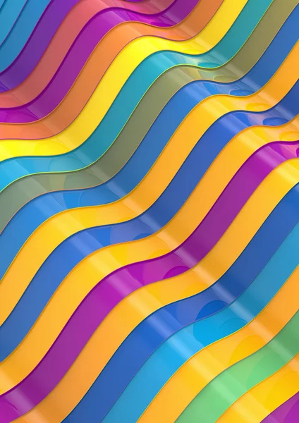 Abstract colorfull shapes Royalty Free Stock Photos