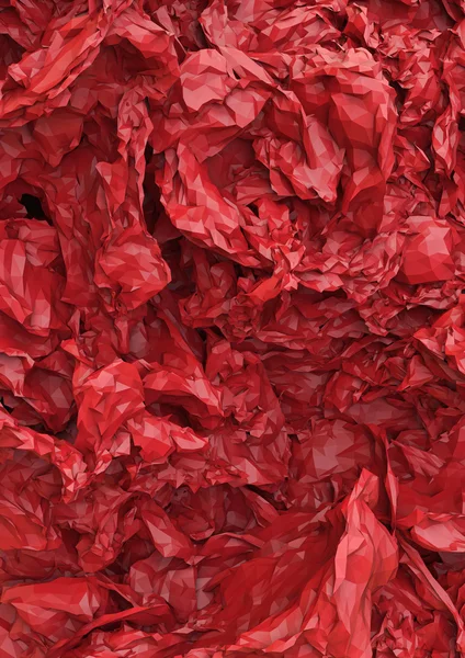 Kırmızı buruşuk arka plan