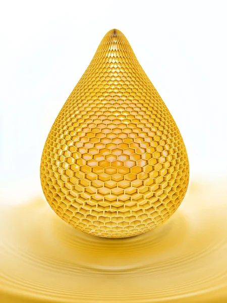 Honey drop — Stock Photo, Image