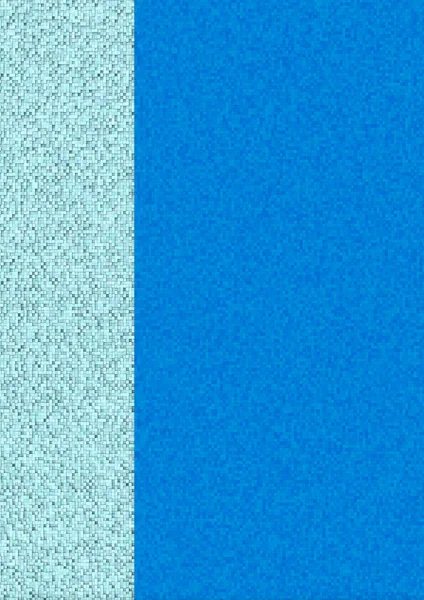 Синяя кубическая мозаика — стоковое фото