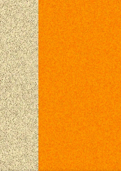 Orange cubic mosaic — Stock Photo, Image