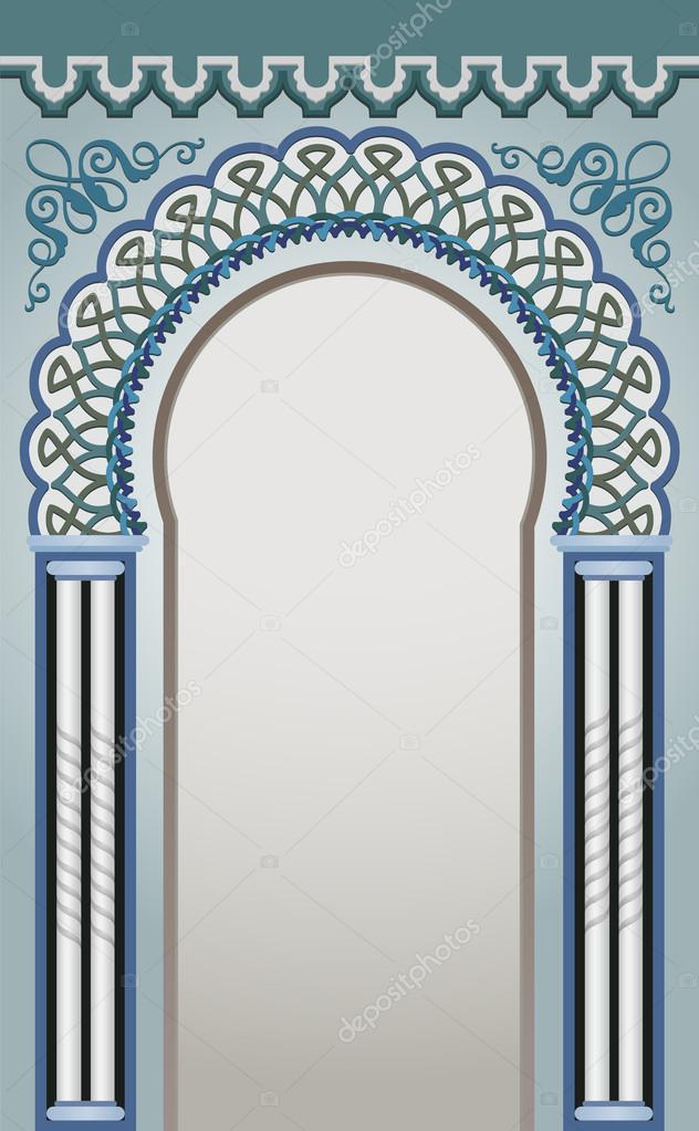 Vector Illustration of Decorative Arc