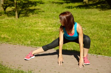 Sportif atletik kadın