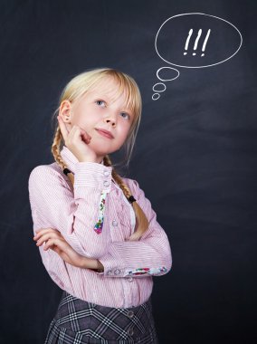 blackboard zemin üzerine çuval