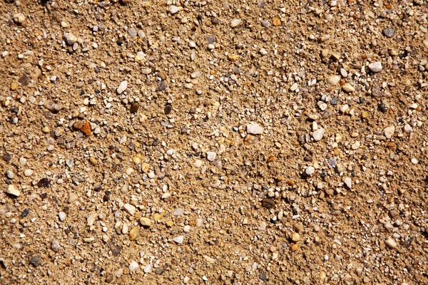 Pedrinhas de areia e pedra — Fotografia de Stock