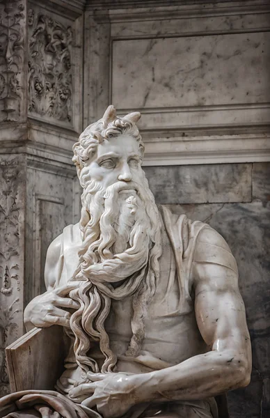 Moses statue — Stock Photo, Image