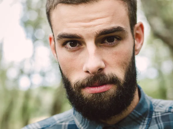 Hipster hombre retrato — Foto de Stock