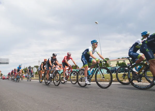 Ferrol, Spanje - 10 September: Onbekende racers op de concurrentie — Stockfoto