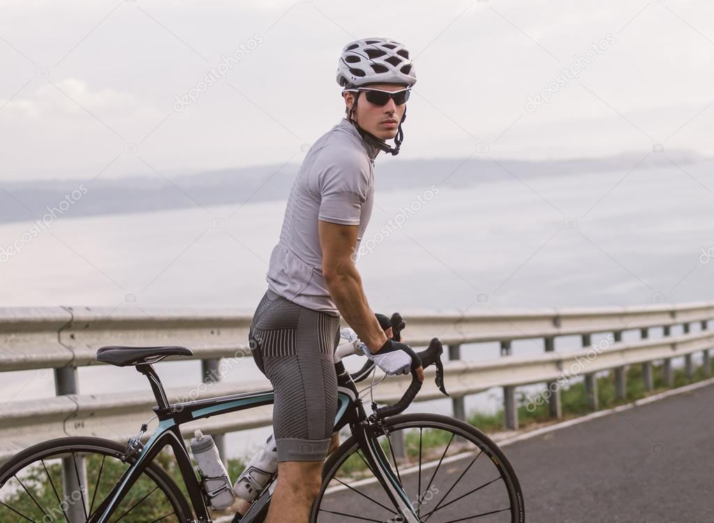 Cyclist portrait 