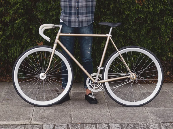Fixie rower — Zdjęcie stockowe
