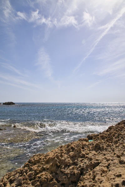 Praia de Nissi, Ayia Napa — Fotografia de Stock