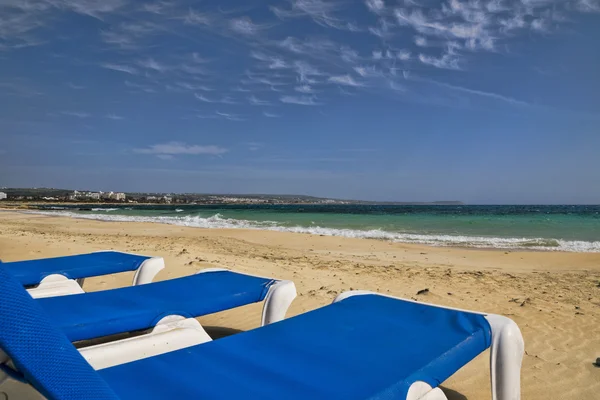 Spiaggia di NISSI, Ayia Napa Foto Stock