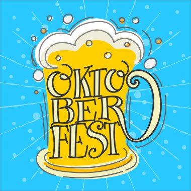 Oktoberfest vektör çizim