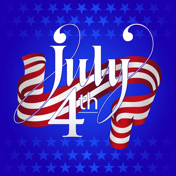 4th of July — Stock Vector