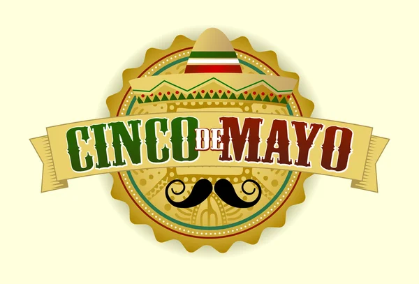 Cinco de Mayo, Mexiko — Stockový vektor