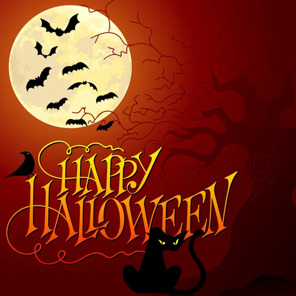 Buon Halloween. — Vettoriale Stock