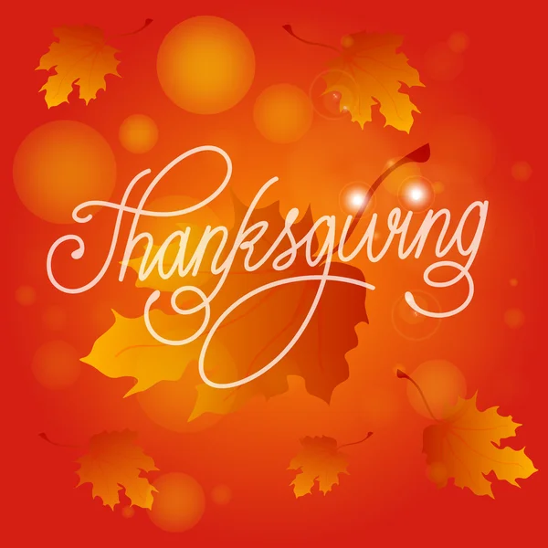 Happy thanksgiving day — Stockvector