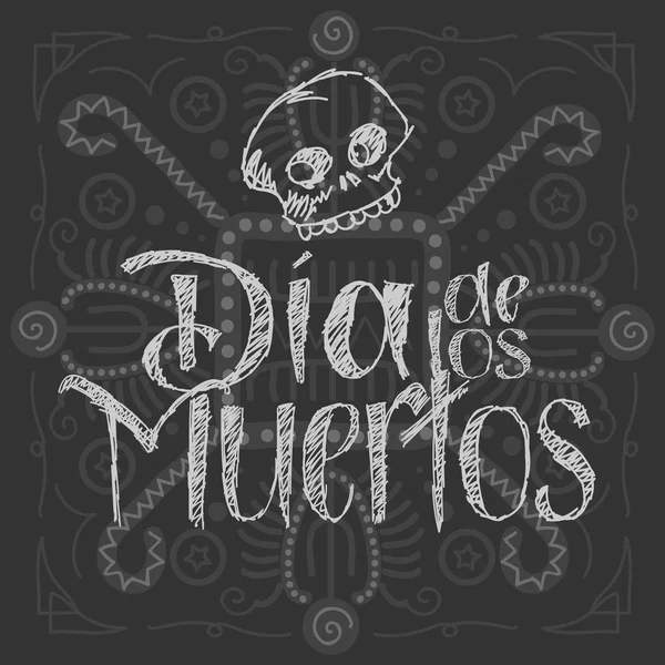 Dia de los muertos — Image vectorielle